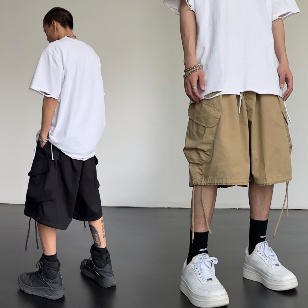 Quần short nam unisex đồ đôi quần đùi nam mặc nhà from rộng quần kaki nam street style quần đùi thể thao nam hiphop oversizequần đùi bóng rổ