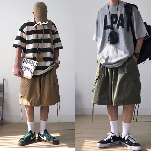 Quần short nam unisex đồ đôi quần đùi nam mặc nhà from rộng quần kaki nam street style quần đùi thể thao nam hiphop oversizequần đùi bóng rổ