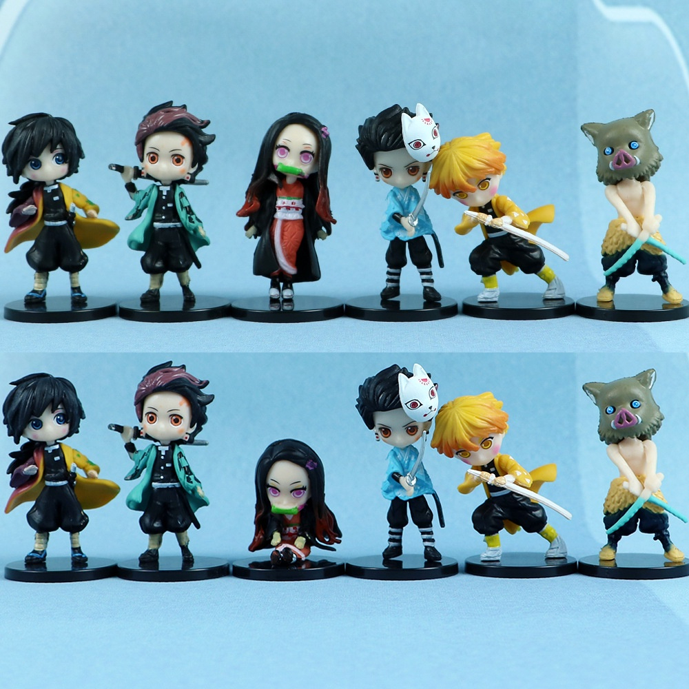 Mô Hình Nhân Vật Nezuko Hoạt Hình Demon slayer Tanjiro 15 Kiểu Dáng Dễ Thương