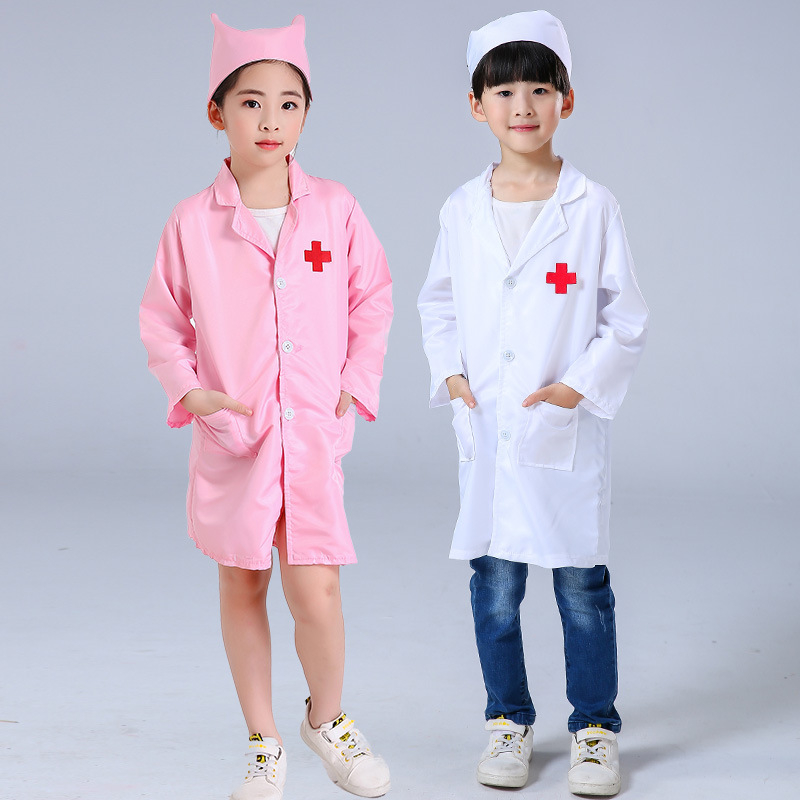 Bộ Đồ Hóa Trang Bác Sĩ / Y Tá Xinh Xắn Cho Bé Gái