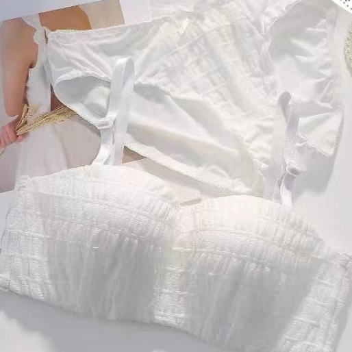 Jiashucheng Áo Ngực Không Dây Không Gọng Thép Chống Trượt Thời Trang Mùa Hè Cho Nữ