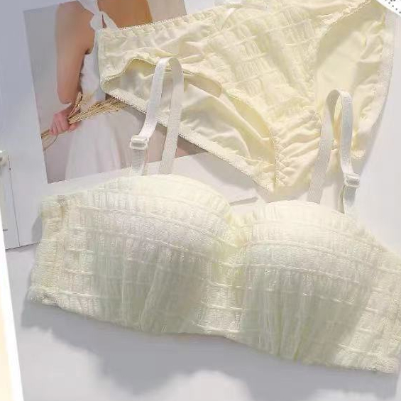 Jiashucheng Áo Ngực Không Dây Không Gọng Thép Chống Trượt Thời Trang Mùa Hè Cho Nữ