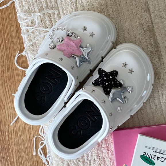 HHH Dép Cross dép sandal nữ đế cao 6cm Đi Biển Xinh Xắn B20H17B 230615