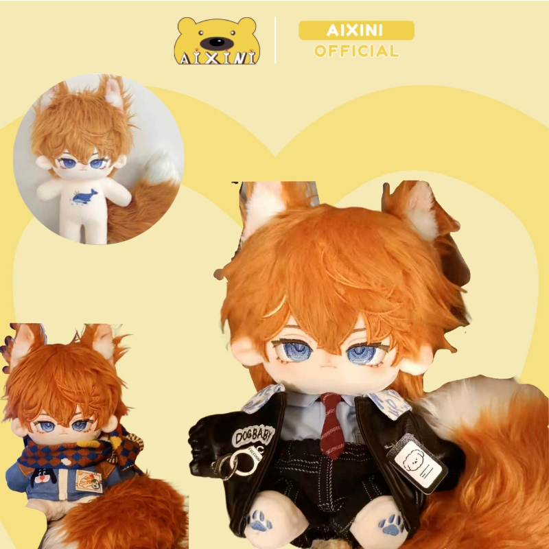 Hàng Có Sẵn-Búp Bê Nhồi Bông Hình Nhân Vật Tartaglia 20cm