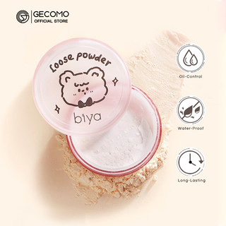Phấn Phủ GECOMO Chống Thấm Nước Kiềm Dầu Lâu Trôi Kèm Mút Trang Điểm