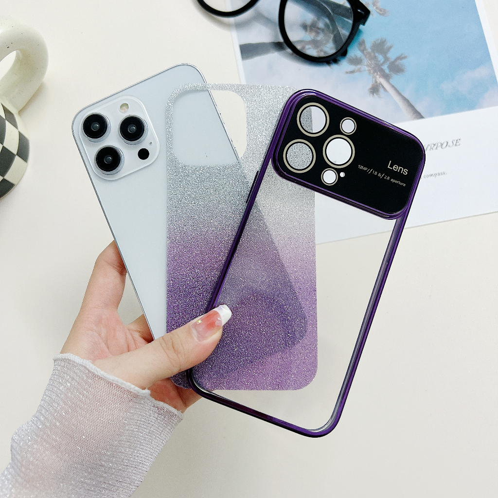 Ốp Điện Thoại Mềm Họa Tiết Cửa Sổ Lớn Màu Hồng Cho compatible for iPhone 7 8 plus x xr xs max 11 12 13 14 pro max