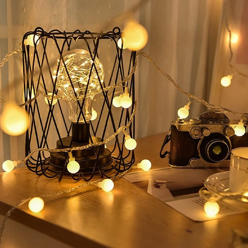 Dây Đèn LED 1.5 / 3 / 6M Ánh Sáng Ấm Áp Trang Trí Đa Ứng Dụng