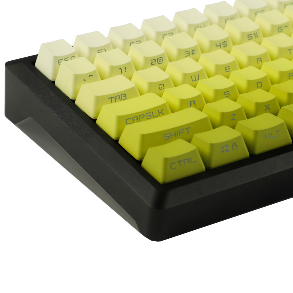 Bàn Phím Cơ MX 108 96 87 NJ80 84 68 64 61 Màu Vàng Gradient 133