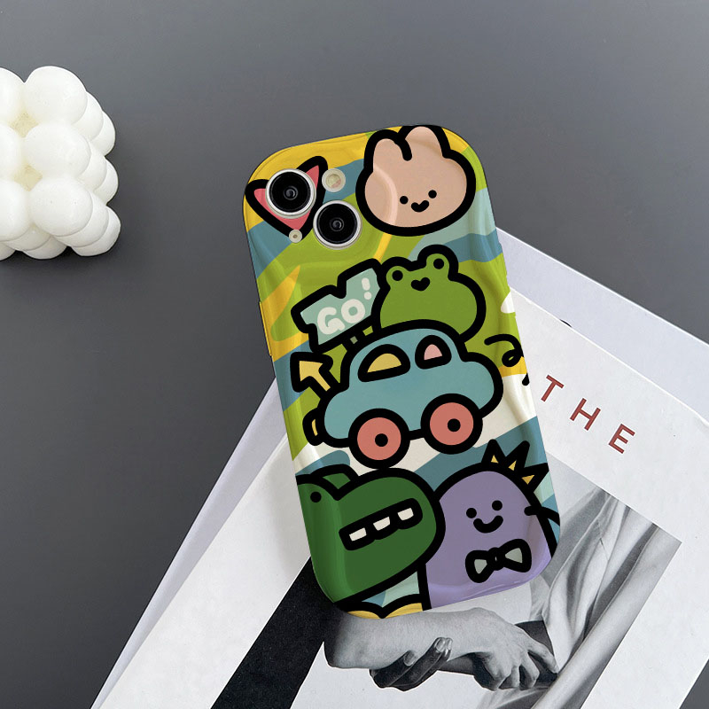 Ốp Điện Thoại Họa Tiết Hoạt Hình Biểu Tượng Cảm Xúc Cho iPhone 14Promax 11 12 7plus 8plus 6s plus 11Promax 13Pro xr xs max 7g 12Promax 14