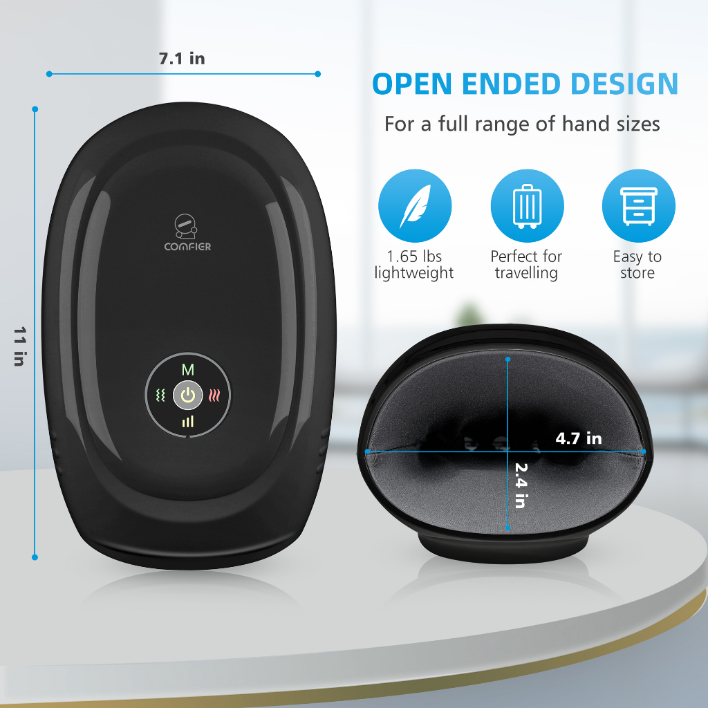 COMFIER Electric Hand Massage Machine CF-4101APPBL