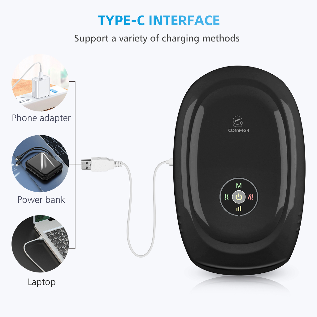 COMFIER Electric Hand Massage Machine CF-4101APPBL