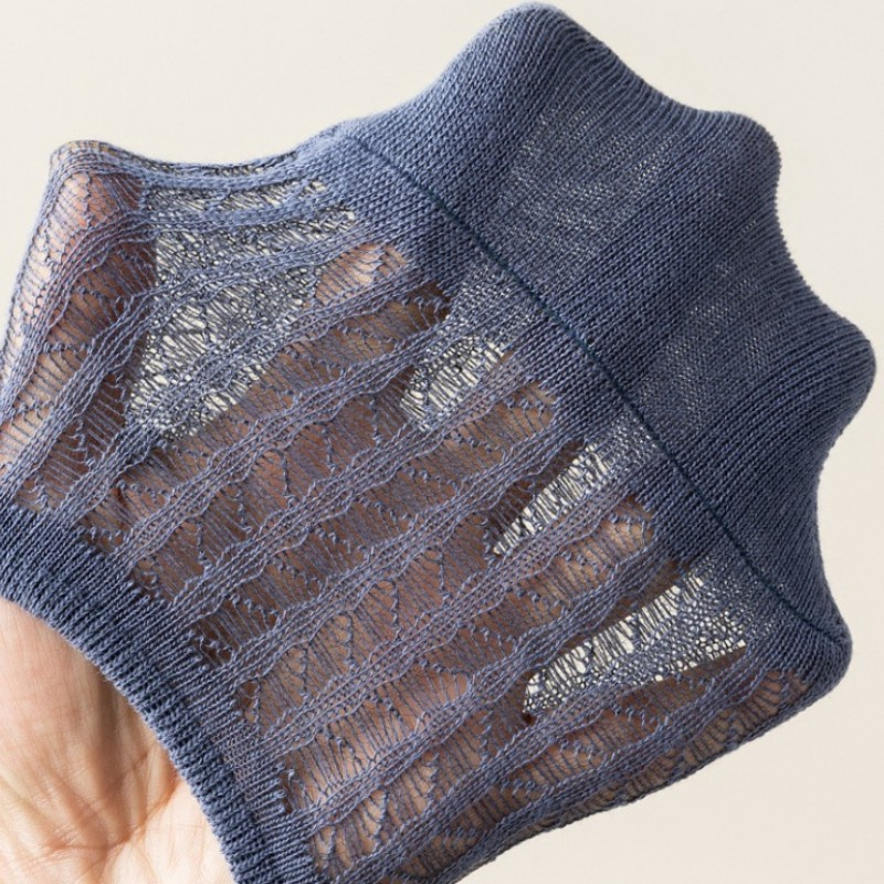 Set 10 Đôi Tất Lưới Cotton Mỏng Thoáng Khí Thấm Hút Mồ Hôi Thời Trang Mùa Hè Cho Nam