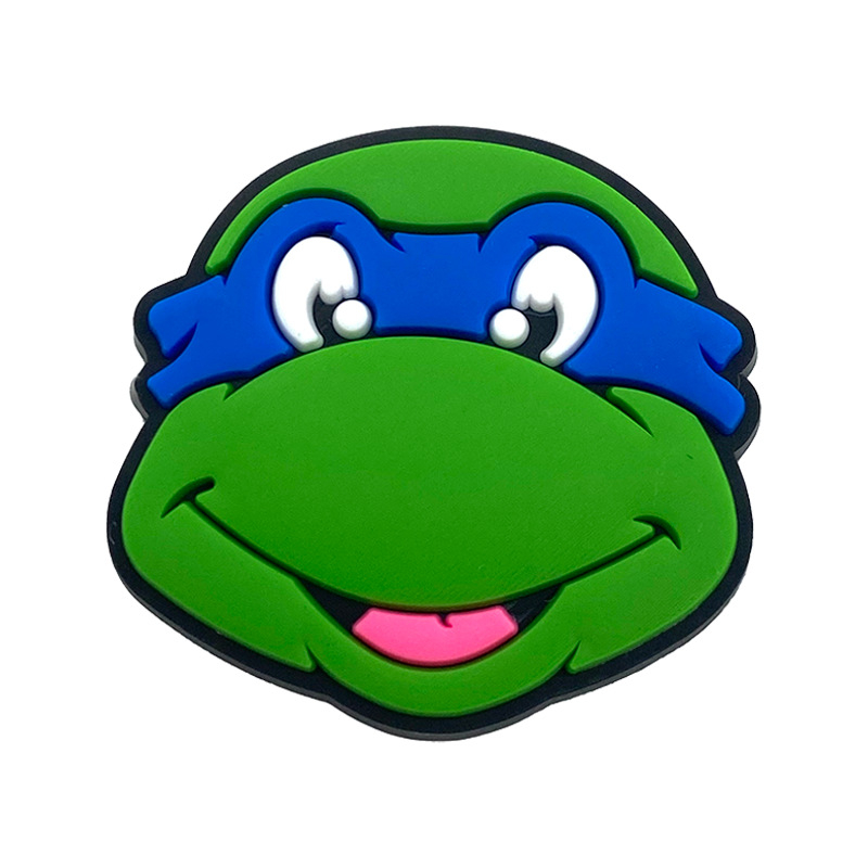 Hot 1 Cái Dép Crocs Hoạt Hình Jibbitz Ninja Rùa Phụ Kiện Trang Trí Dép Crocs Quà Tặng Trẻ Em