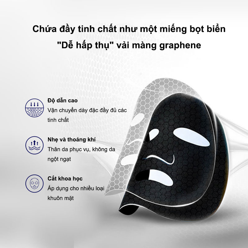 Set 5 Mặt Nạ SKYNFUTURE 377 Chứa Hyaluronic acid 4D Dưỡng Ẩm Hydrat Hóa Làm Sáng Tông Màu Da