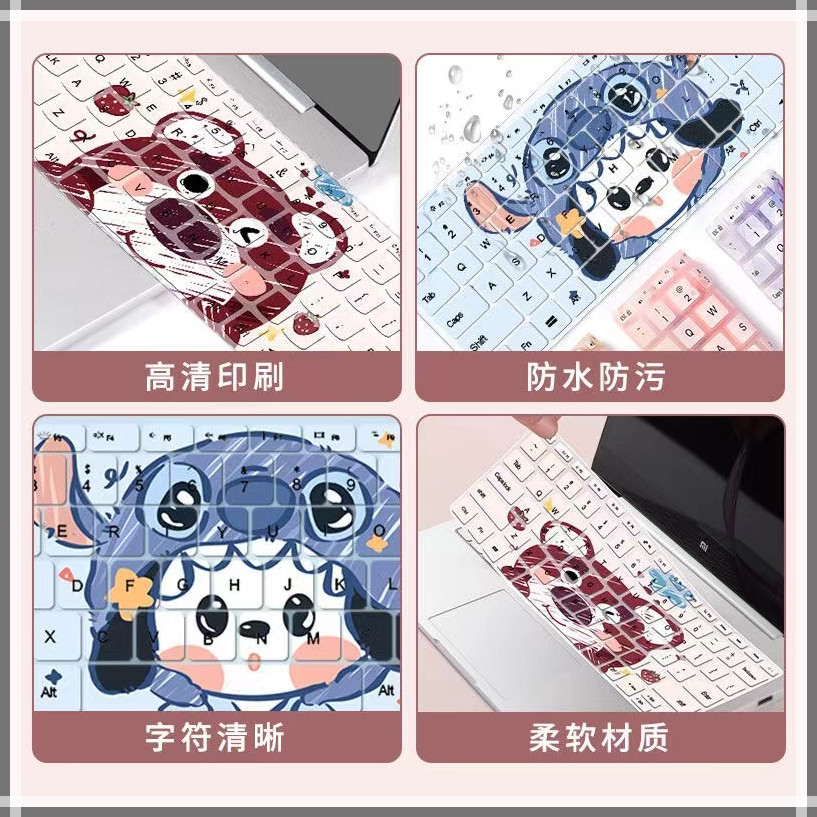 For MacBook Keyboard cover New Pro14 16 2020Air13.3/A2179 A2337 Pro16 New Macbook M2 Air 13.3 2018 Pro 13 15 touch bar A1932 A1466 cartoon keyboard cover A1708