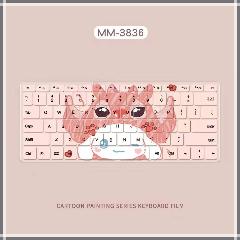 For MacBook Keyboard cover New Pro14 16 2020Air13.3/A2179 A2337 Pro16 New Macbook M2 Air 13.3 2018 Pro 13 15 touch bar A1932 A1466 cartoon keyboard cover A1708
