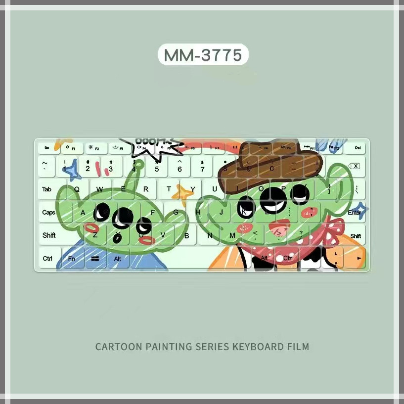 For MacBook Keyboard cover New Pro14 16 2020Air13.3/A2179 A2337 Pro16 New Macbook M2 Air 13.3 2018 Pro 13 15 touch bar A1932 A1466 cartoon keyboard cover A1708