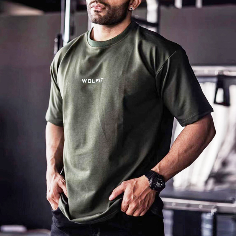 Áo Thun Thể Thao Tay Ngắn Chất Liệu Cotton Thoải Mái Thời Trang Mùa Hè Cho Nam