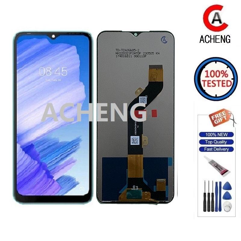 ACHENG Tương Thích Cho Tecno Pop 5 LTE BD4 BD4i LCD Bộ Số Hóa Màn Hình Cảm Ứng Thay Thế Một Phần