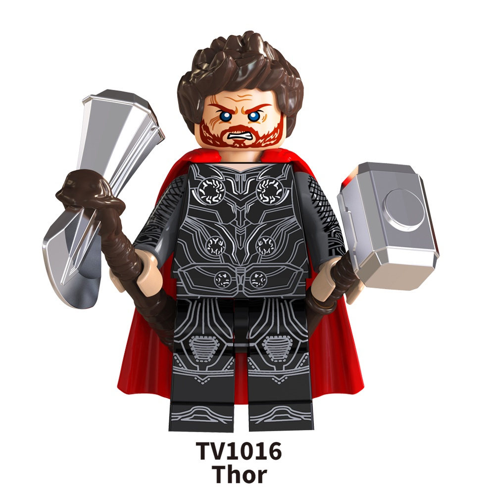 Đồ Chơi Khối Siêu Anh Hùng Iron Morgan Stark Spider Venom Pepper TV6202