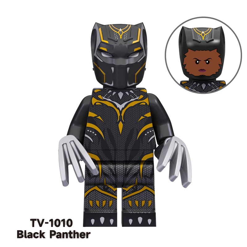 Đồ Chơi Khối Siêu Anh Hùng Iron Morgan Stark Spider Venom Pepper TV6202