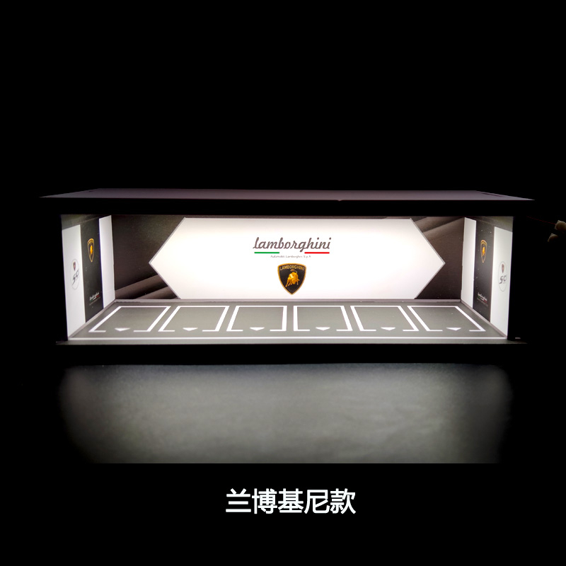 Mô Hình Xe Hơi Diorama Có Đèn LED Tỉ Lệ 1 / 64