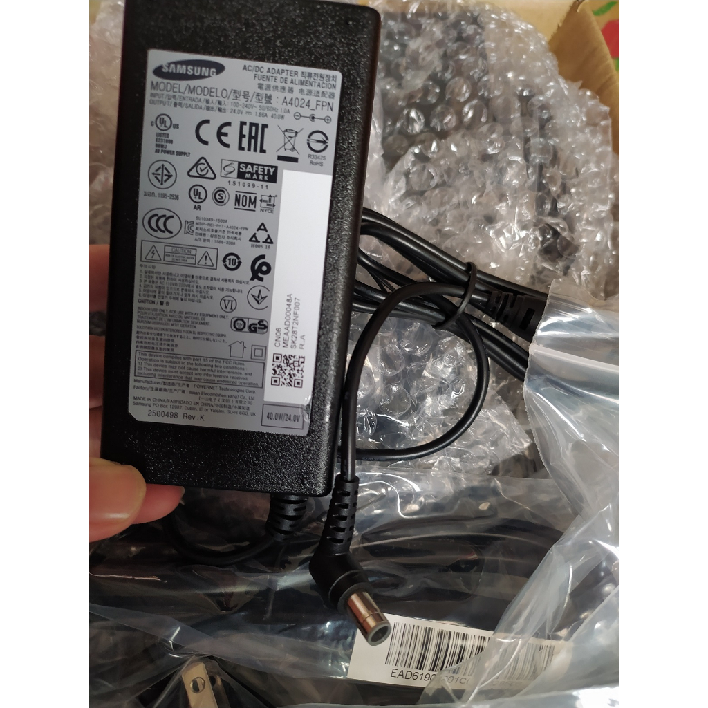 Bộ chuyển đổi AC / DC 40W 24V1.66A cho Samsung HW-K650 / ZA HW-K650 A4024-FPN Bộ sạc nguồn Soundbar