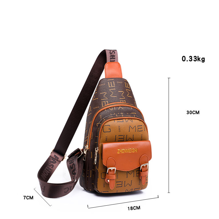 Túi Đeo Chéo Một Bên Vai Thời Trang Phong Cách Phương Tây Dành Cho Nữ