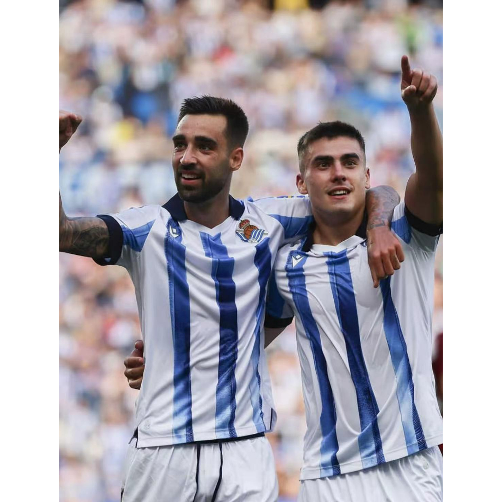 Áo Bóng Đá Sân Nhà Câu Lạc Bộ Real Sociedad S-4XL 2023 / 24