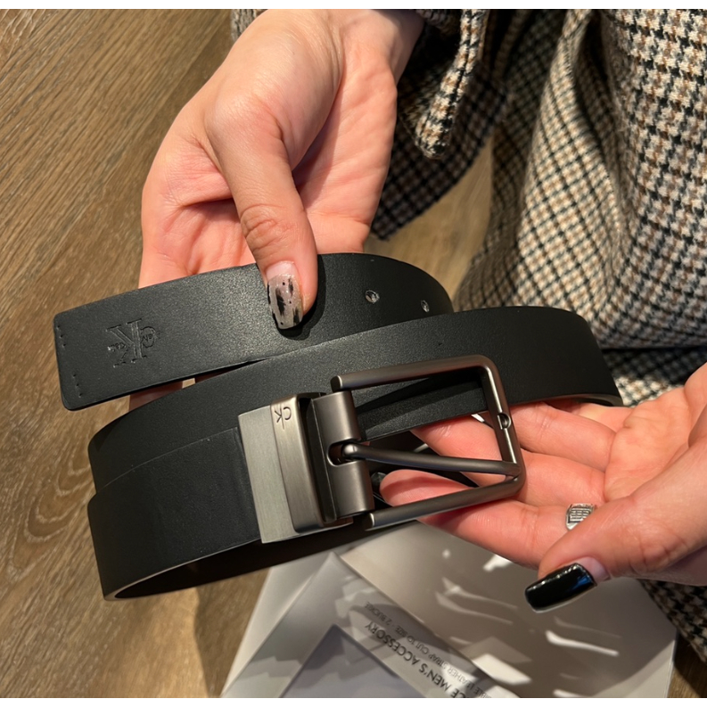 Thắt Lưng Da Đục Lỗ Sang Trọng Cho Nam 110cm