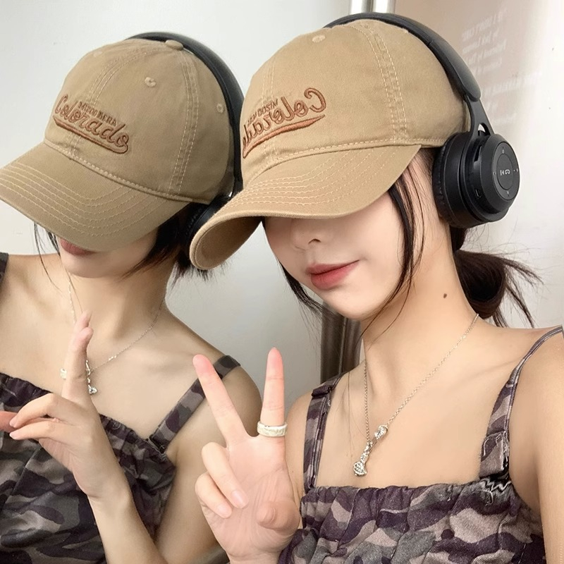 Mũ Lưỡi Trai Vành Rộng Mềm Mại Phong Cách Nhật Hàn Thời Trang Cá Tính Cho Nữ