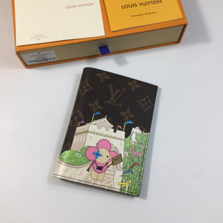 Ví đựng hộ chiếu chất liệu da bò hiệu louis vuitton chính hãng 100% m80866
