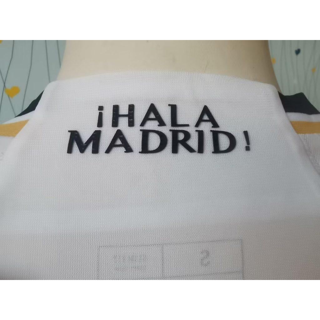 Áo Thun Số 23-24 Real-Mad- Grid Home  Jersey S-2XL * Chất Lượng Cao *