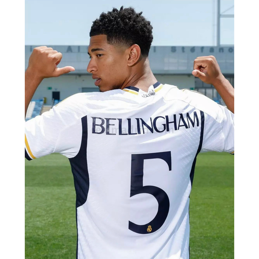 Áo Thun Số 23-24 Real-Mad- Grid Home  Jersey S-2XL * Chất Lượng Cao *