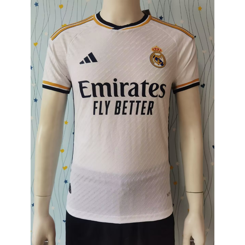 Áo Thun Số 23-24 Real-Mad- Grid Home  Jersey S-2XL * Chất Lượng Cao *