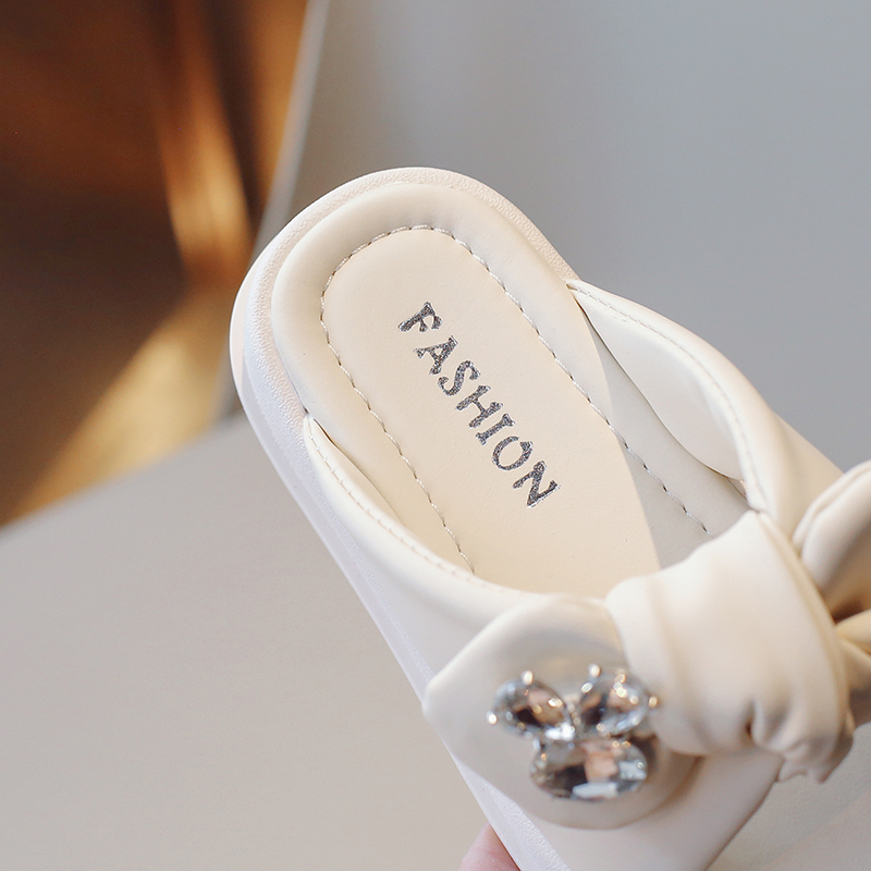 Giày sandal đế mềm phong cách Hàn Quốc lấp lánh thời trang cho bé gái