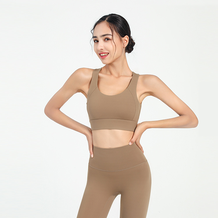 Áo Ngực Thể Thao Có Khóa Gài Màu Vàng Đen Tím Quyến Rũ