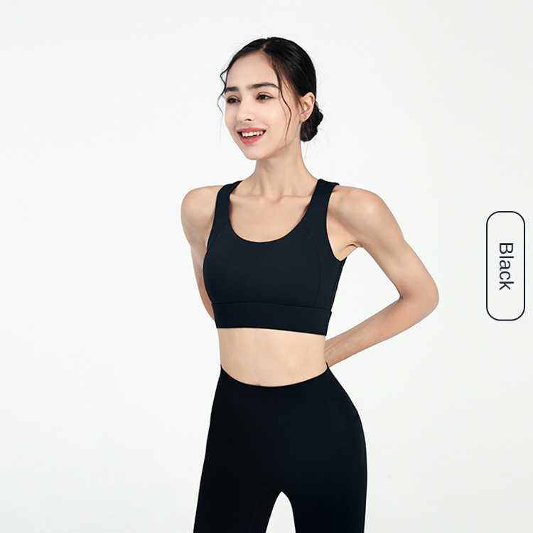 Áo Ngực Thể Thao Có Khóa Gài Màu Vàng Đen Tím Quyến Rũ