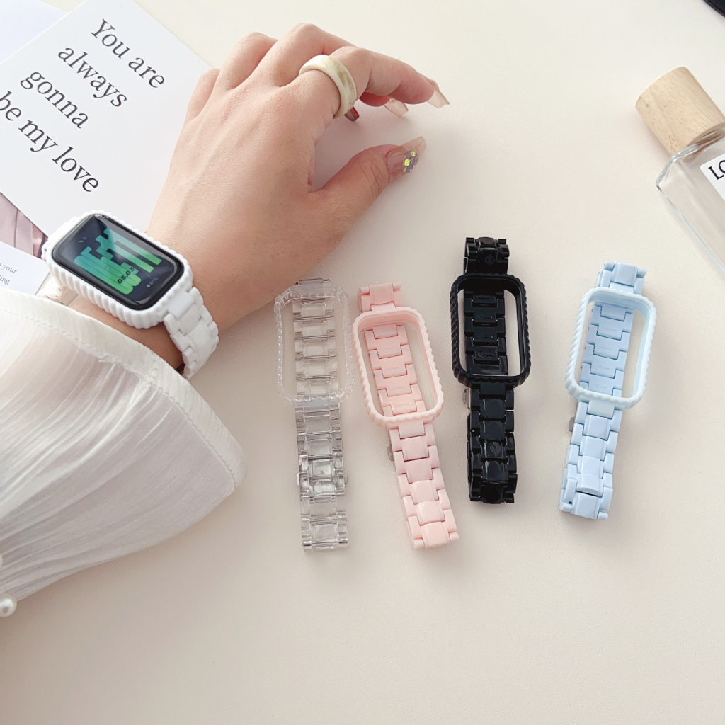 Dây Đeo Thay Thế Chất Liệu TPU Trong Suốt Cho Xiaomi Redmi Band 2 Redmi Smart Band 2