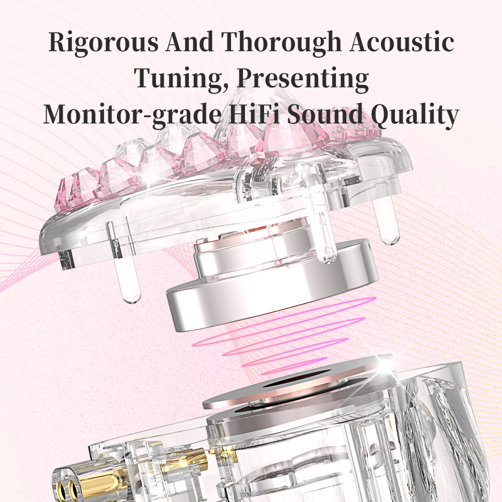 Tai Nghe Nhét Tai Q2 PRO HiFi Có Dây Âm Thanh Nổi Có Thể Tháo Rời Âm Thanh Siêu Trầm