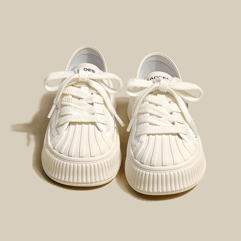 Giày Thể Thao Đế Dày Mũi Vỏ Sò Thời Trang Năng Động Dành Cho Nữ SHIZHIBAO Niscuits 2023