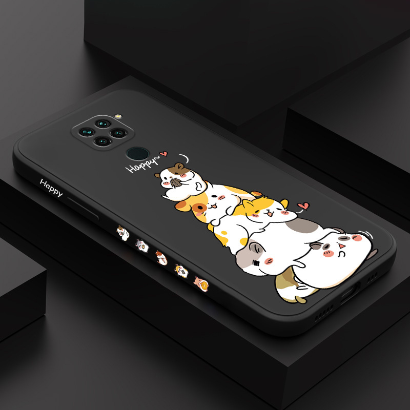 Ốp Điện Thoại Hình Chuột Hamster Cho Xiaomi Redmi Note 9S 9 8 7 Pro Max 9Pro 9T