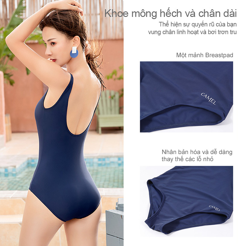 Đồ bơi một mảnh CAMELSPORTS thời trang đi biển dành cho nữ