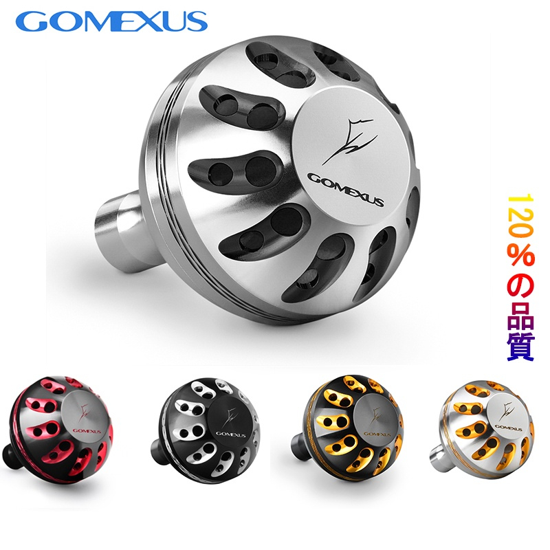 Núm tay quay GOMEXUS hợp kim 38-41mm cho máy câu đứng và ngang Shimano Vanquish Daiwa Steez Ryobi Ecusima A38-DF