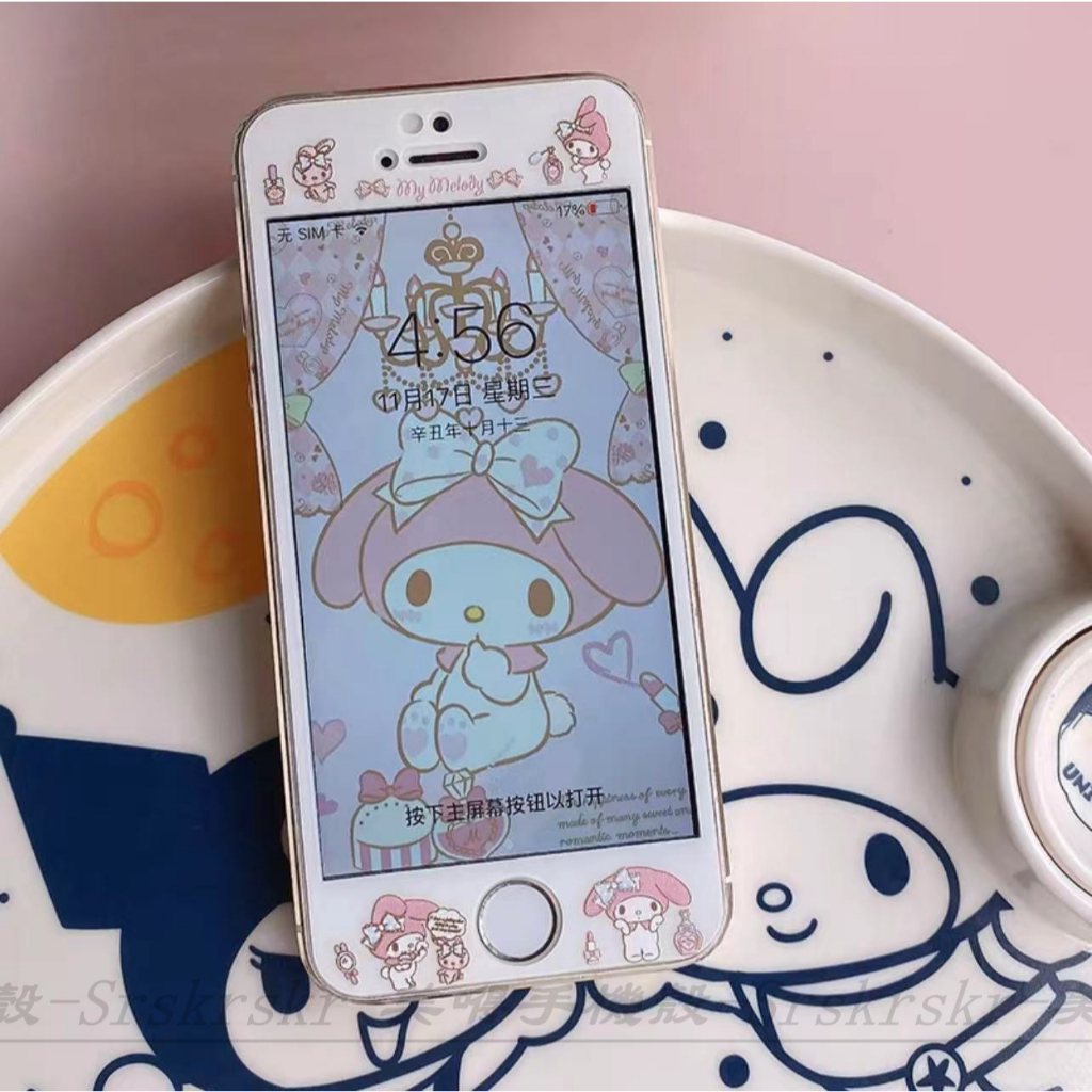 Ốp Điện Thoại Silicon Họa Tiết Hoạt Hình Melody Dễ Thương Cho iPhone5 / 5s / se / 6 / s / 7 / 8 / plus