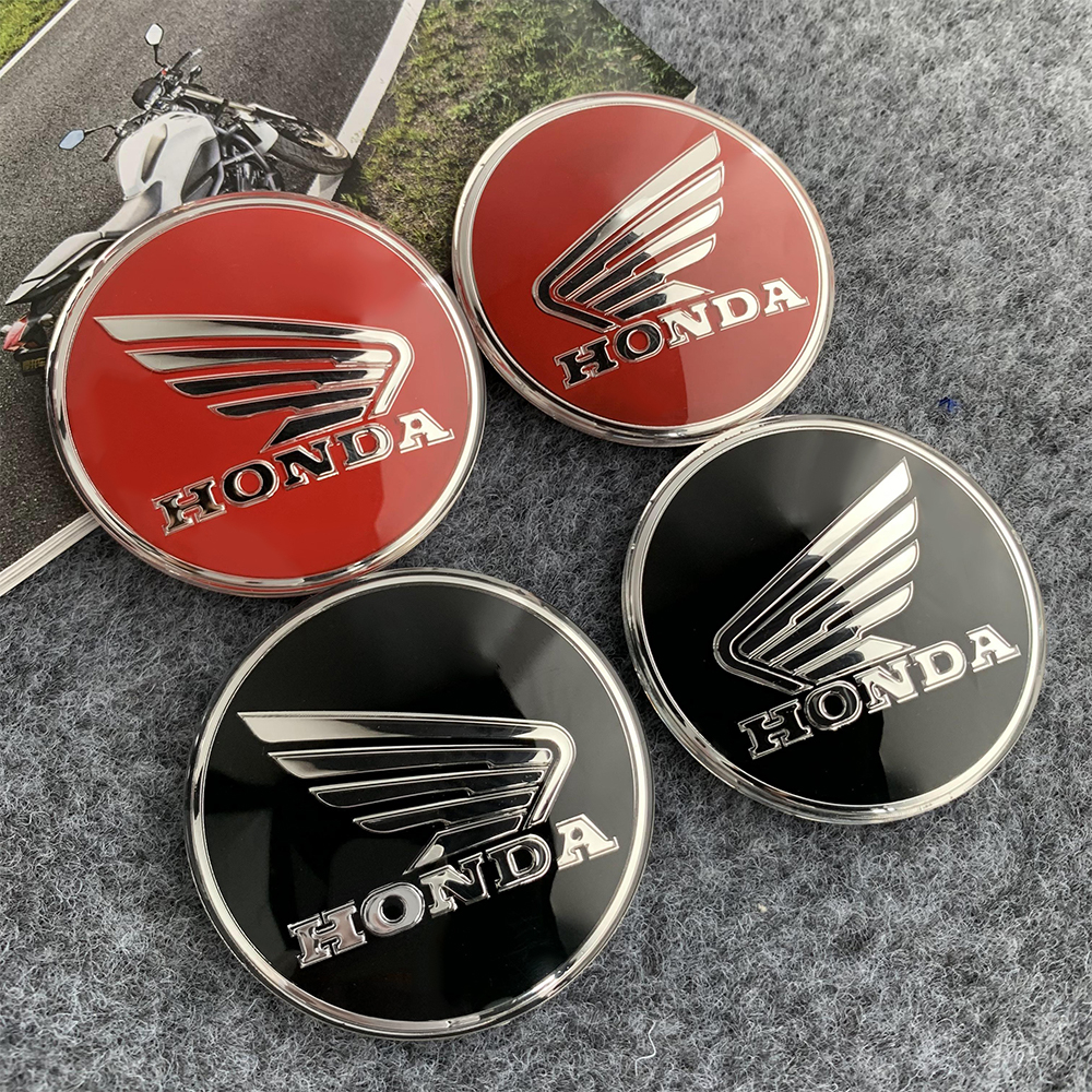 Set 2 Logo Acrylic 3D Trang Trí Bình Xăng Xe Honda CBR600RR 1000RR Click 125i 150i 160i XRM125 XRM125 DSX XRM125