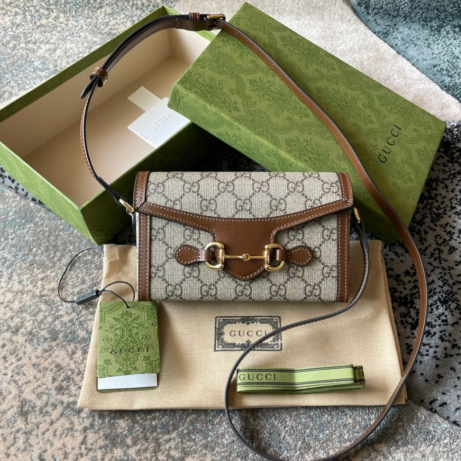 Túi Đeo Chéo Gucci mini Đựng Điện Thoại Thời Trang 1955 699296 Hộp [Có Hộp]
