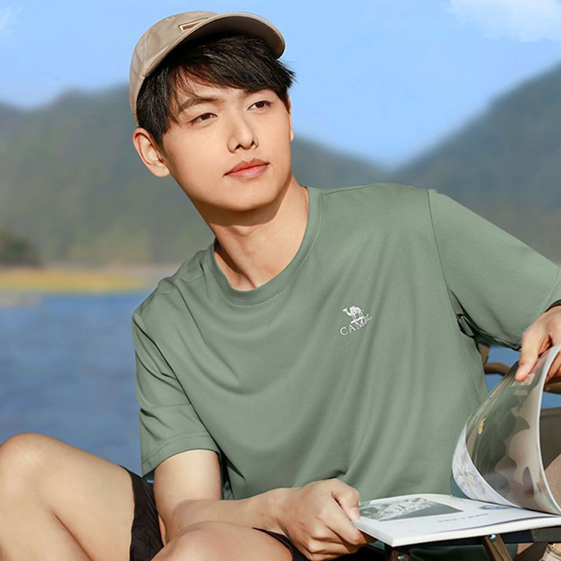 Áo thun thể thao CAMELSPORTS chống mài mòn năng động cho nam nữ chạy bộ/ tập yoga/ tập thể dục