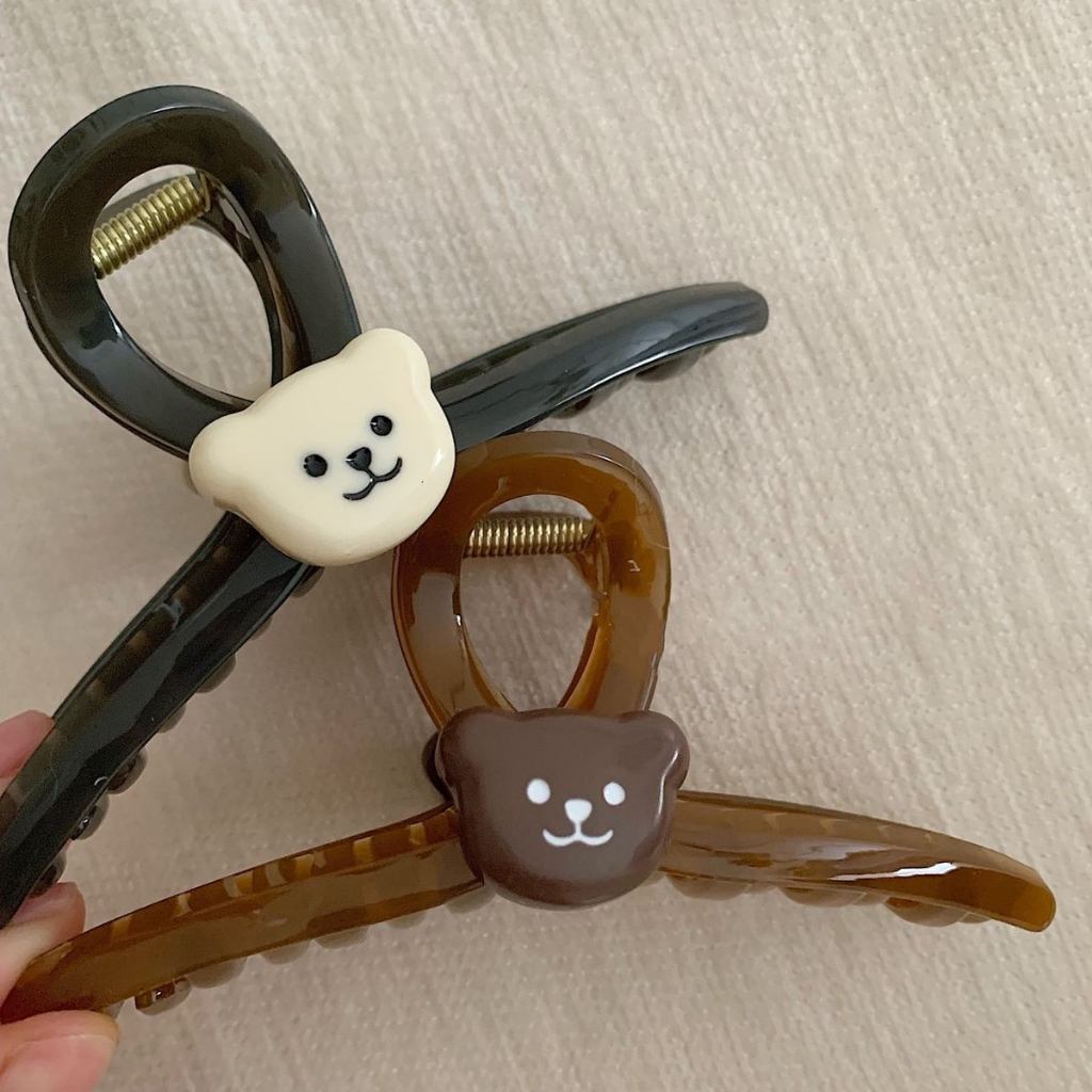 Kẹp Tóc Hình Gấu Nhỏ Dễ Thương Cao Cấp