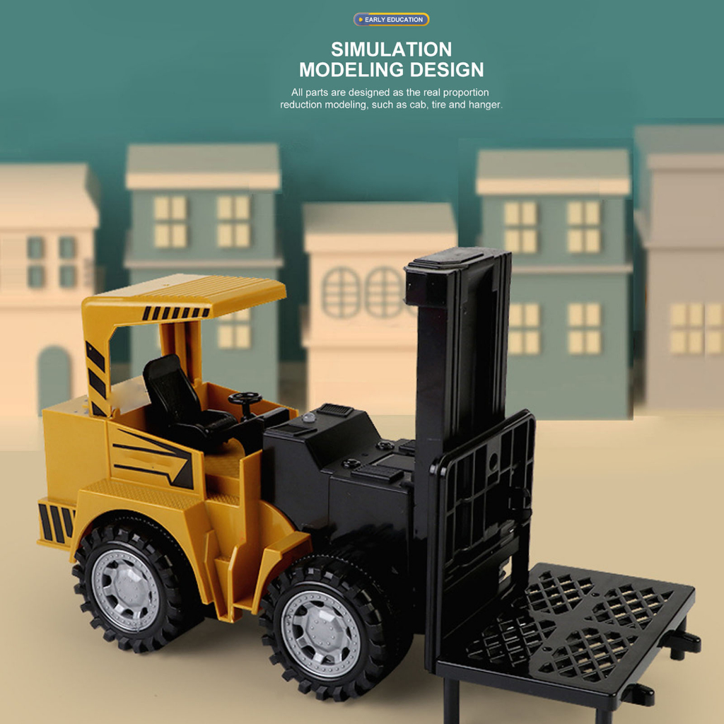 Có thể bán buôn Xe Nâng Tỉ Lệ 1:24 Đồ Chơi Nhạc Nhẹ Điều Khiển Từ Xa 5 Kênh Cho Trẻ Em Người Lớn ToyRoom Hàng giao ngay